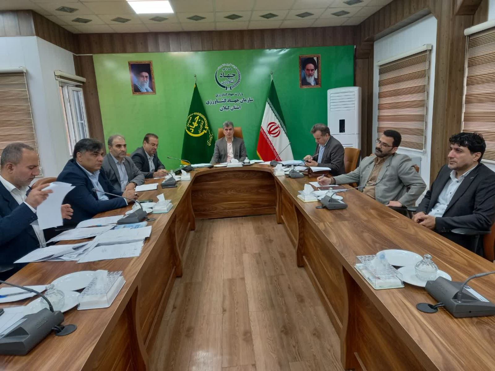 حضور رئیس سازمان جهاد کشاورزی استان گیلان در جلسه قرارگاه امنیت غذایی کشور
